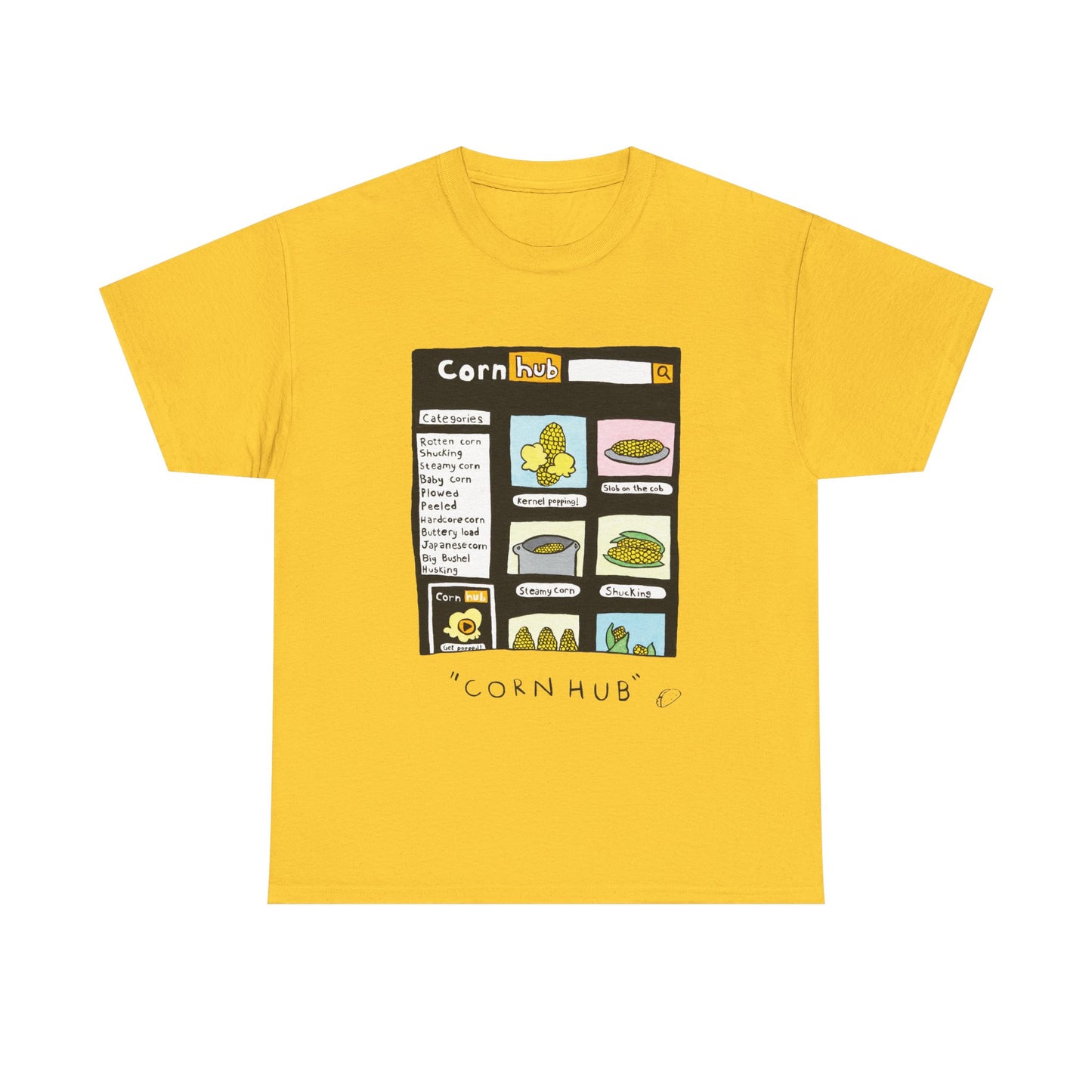"Cornhub" T-shirt