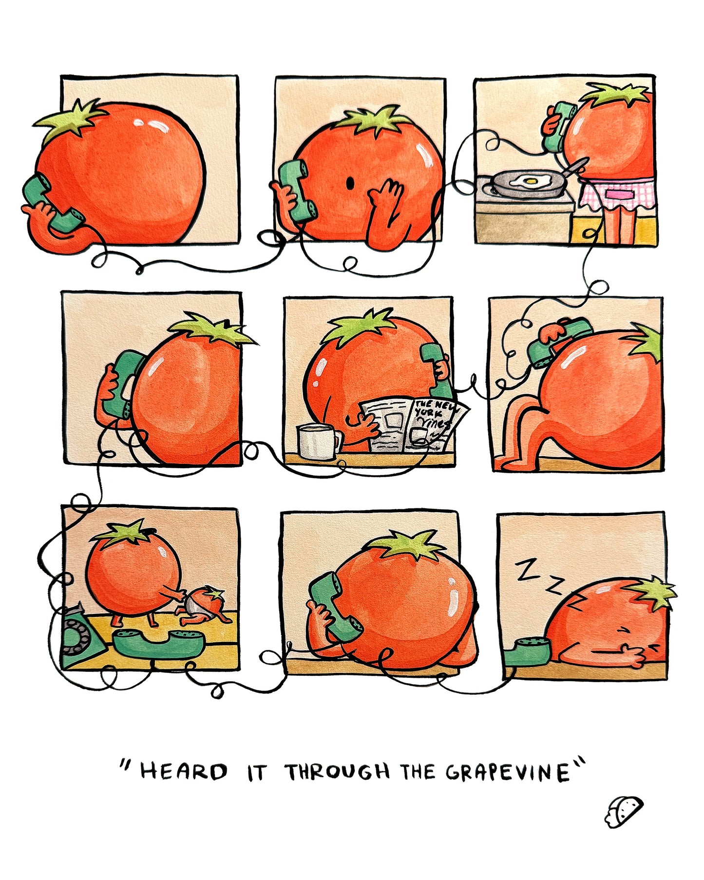 "Heard it through the Grapevine"