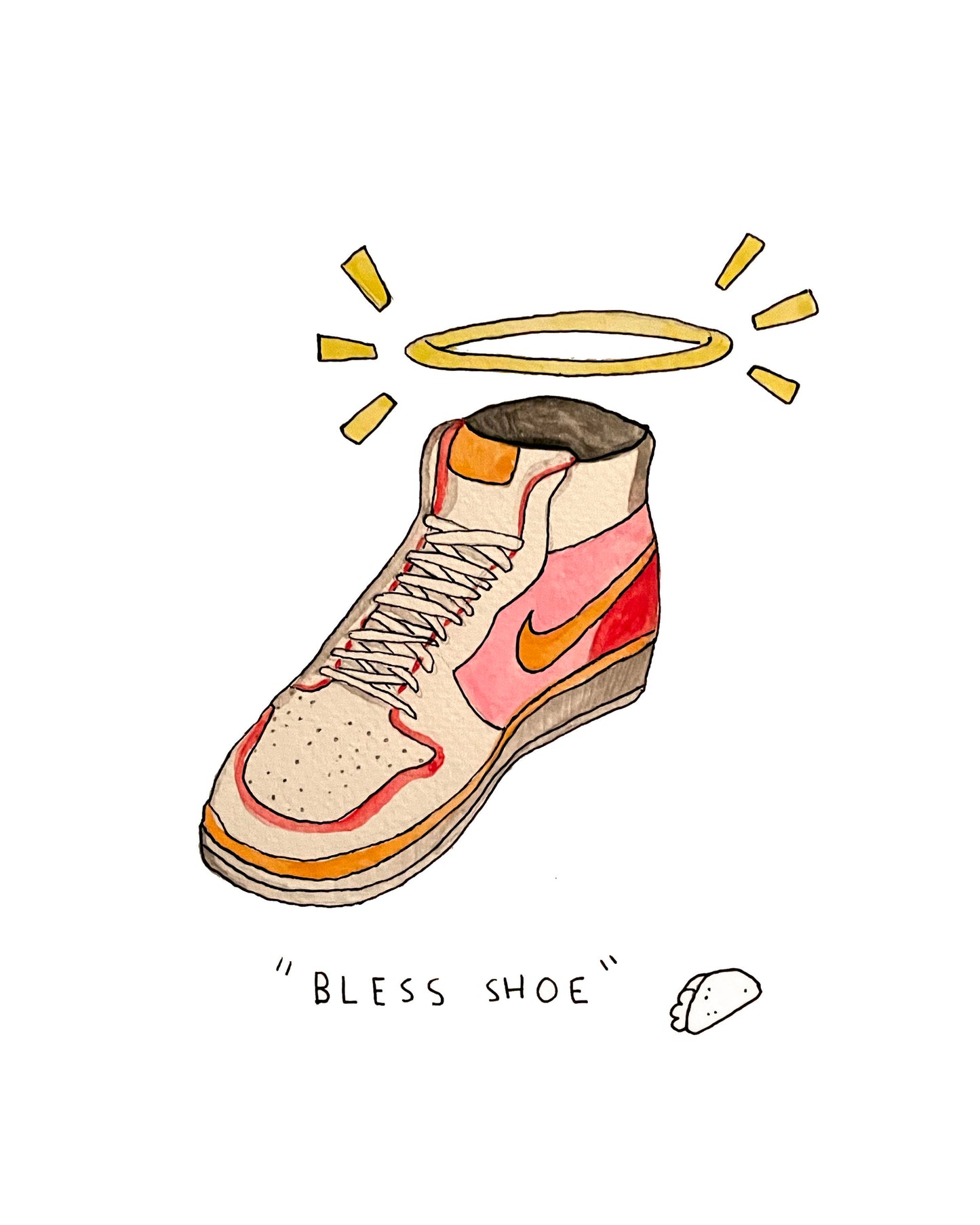 "Bless Shoe" Original