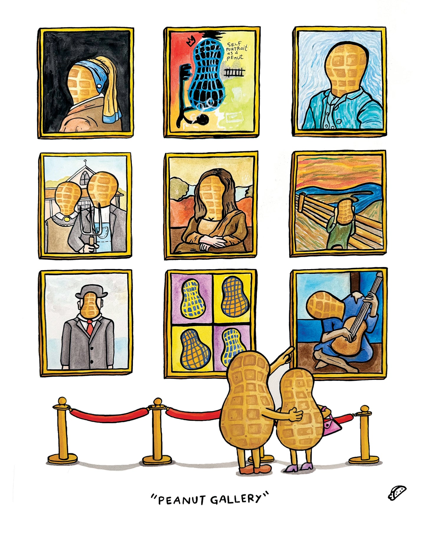 "Peanut Gallery" Original