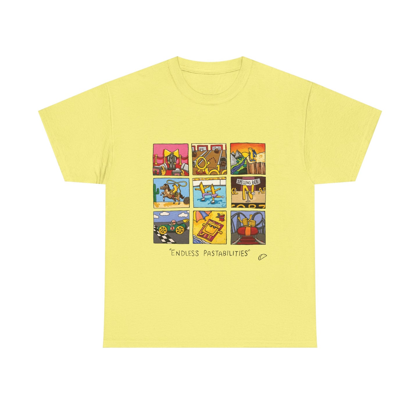 "Endless Pastabilities" T-shirt