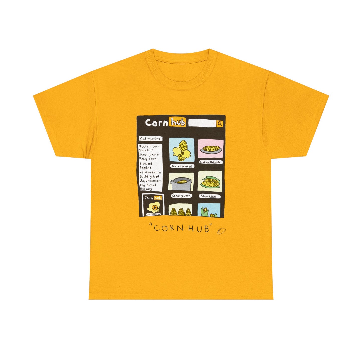 "Cornhub" T-shirt