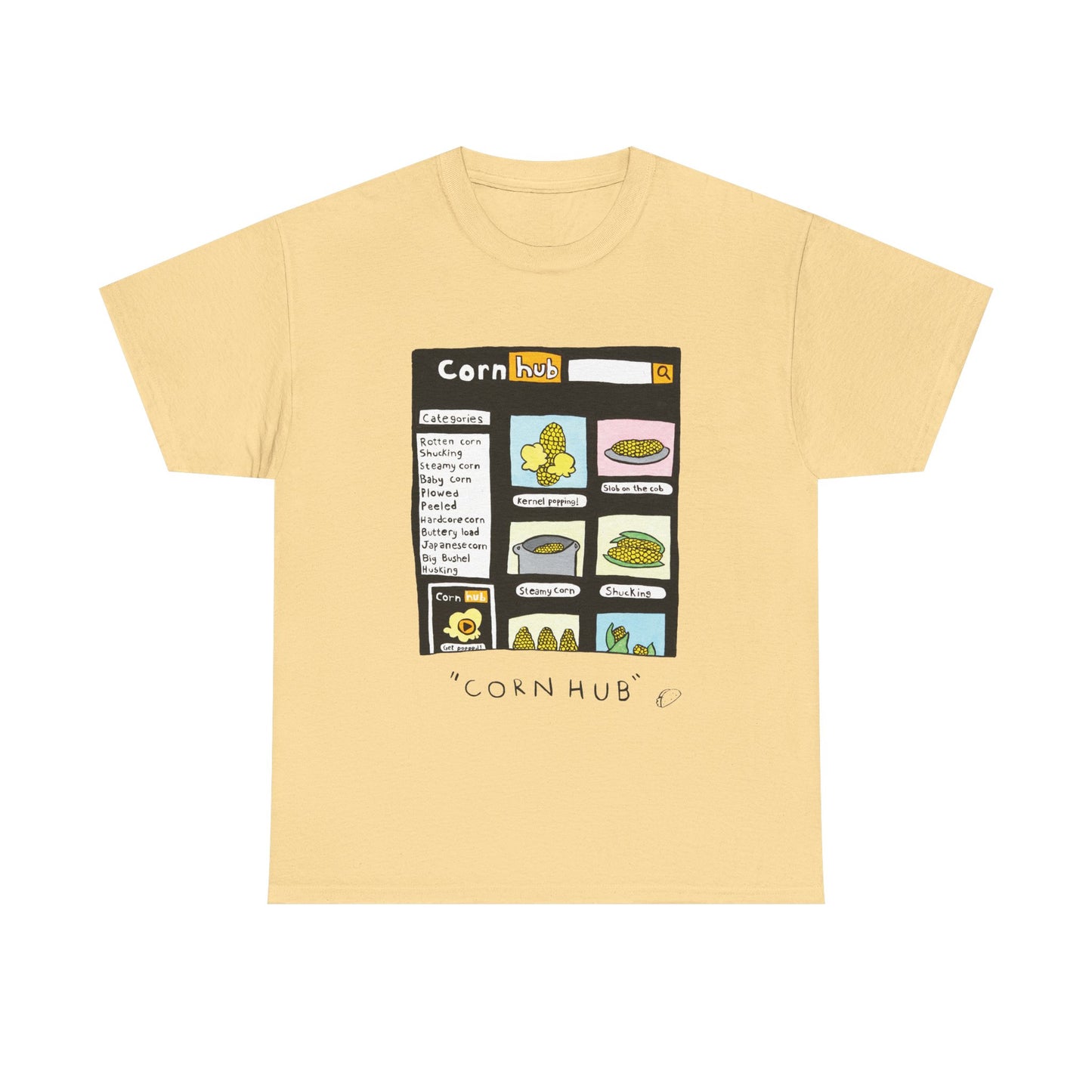 "Cornhub" T-shirt