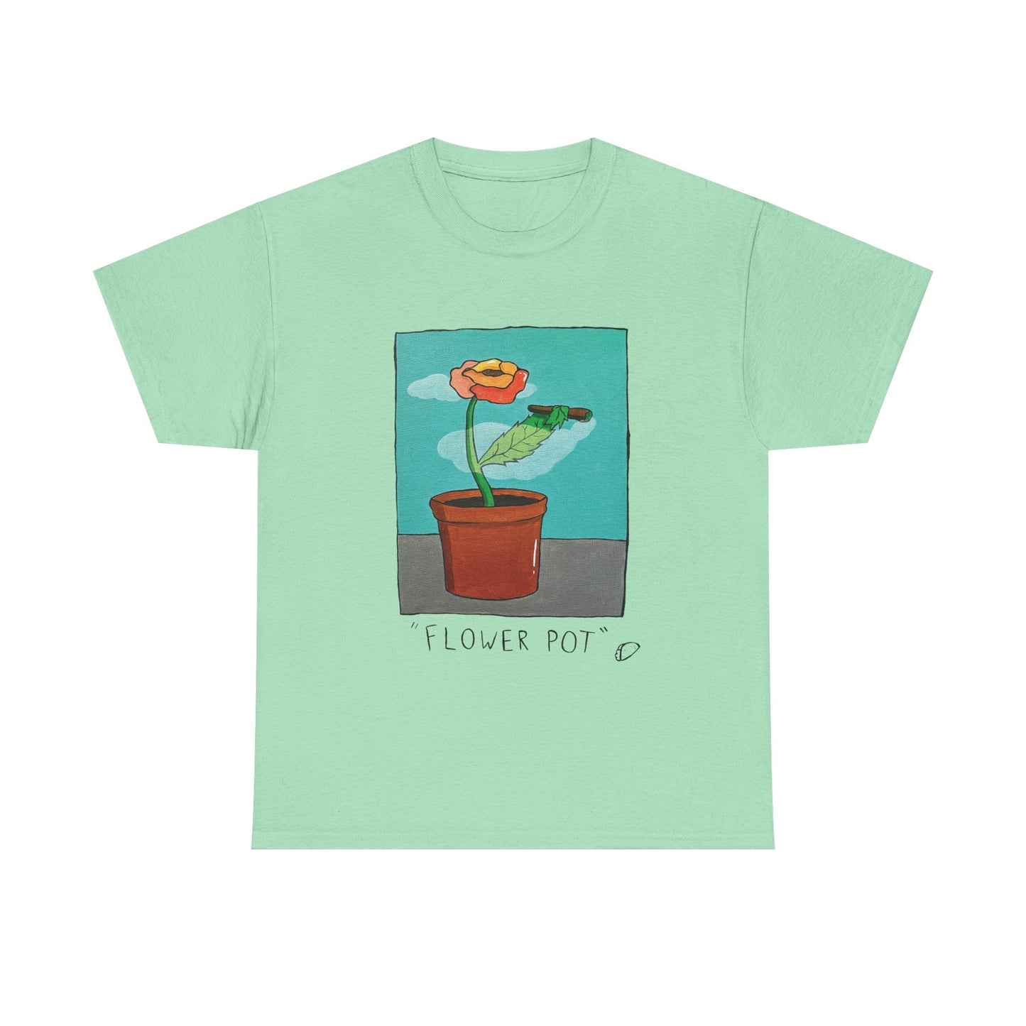 "Flower Pot" T-shirt