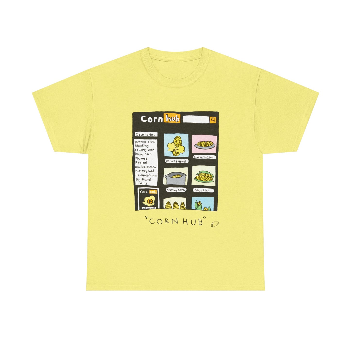 "Cornhub" T-shirt