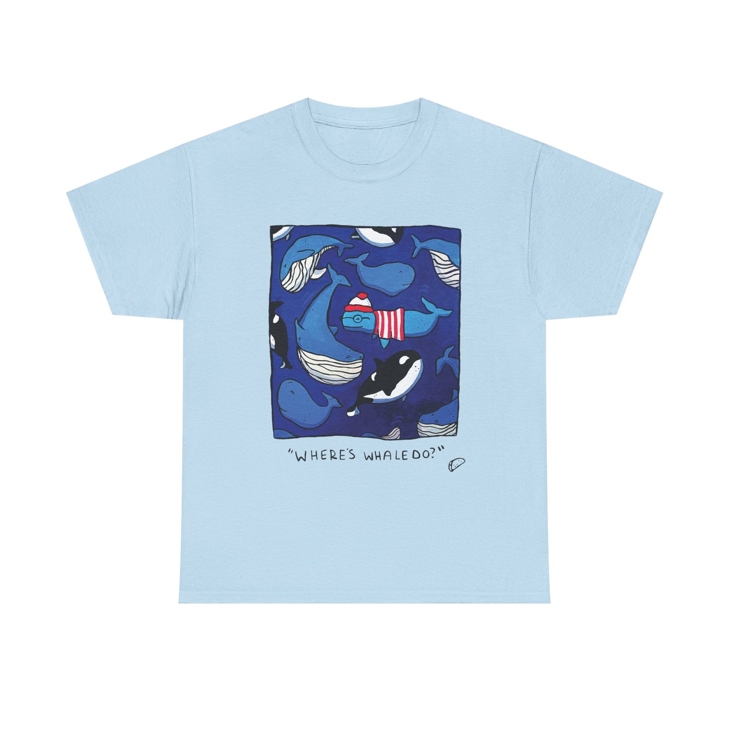 "Where's Whaledo" T-shirt