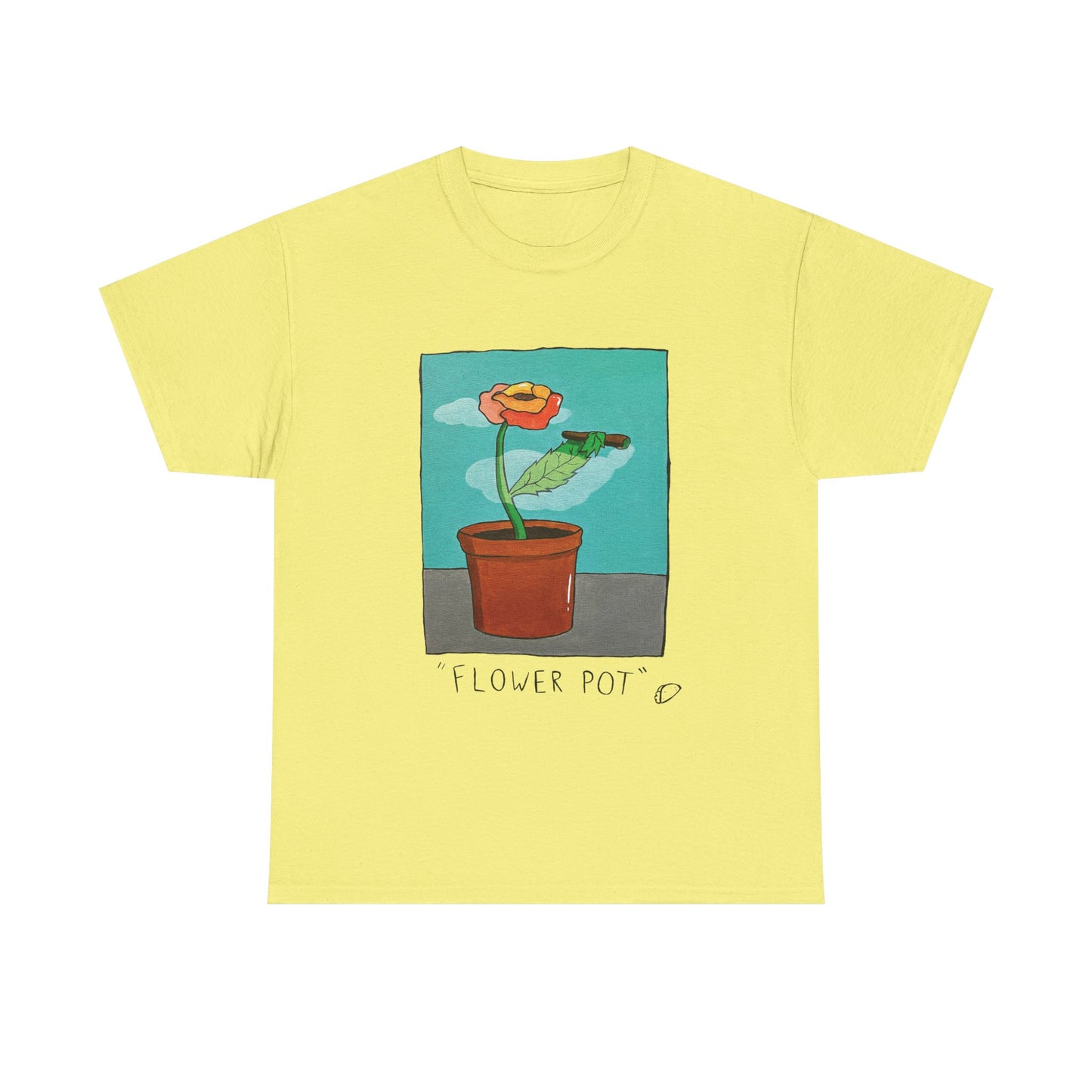 "Flower Pot" T-shirt