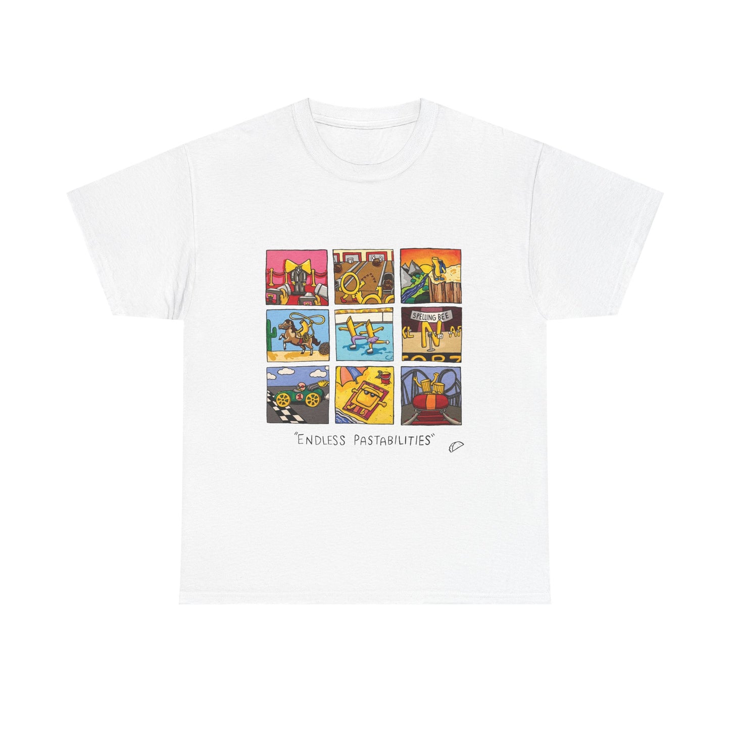 "Endless Pastabilities" T-shirt