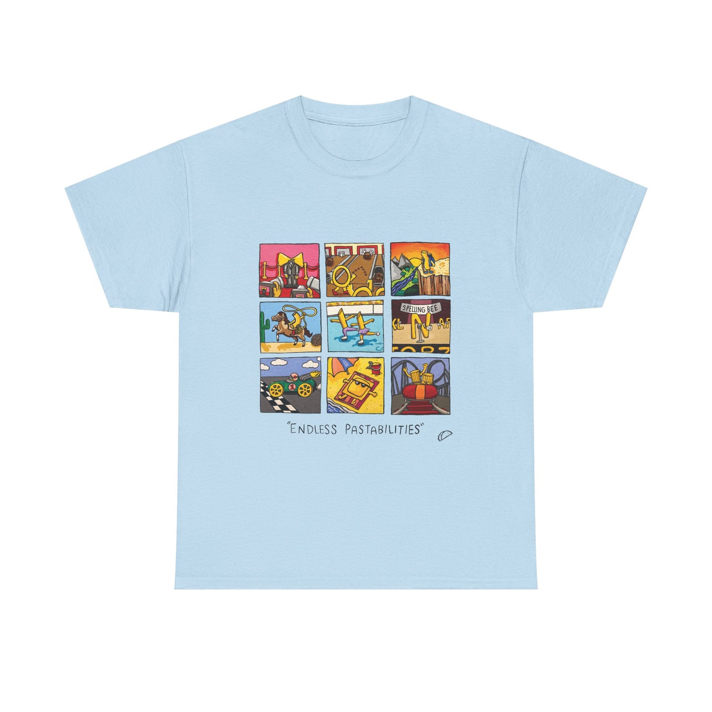 "Endless Pastabilities" T-shirt