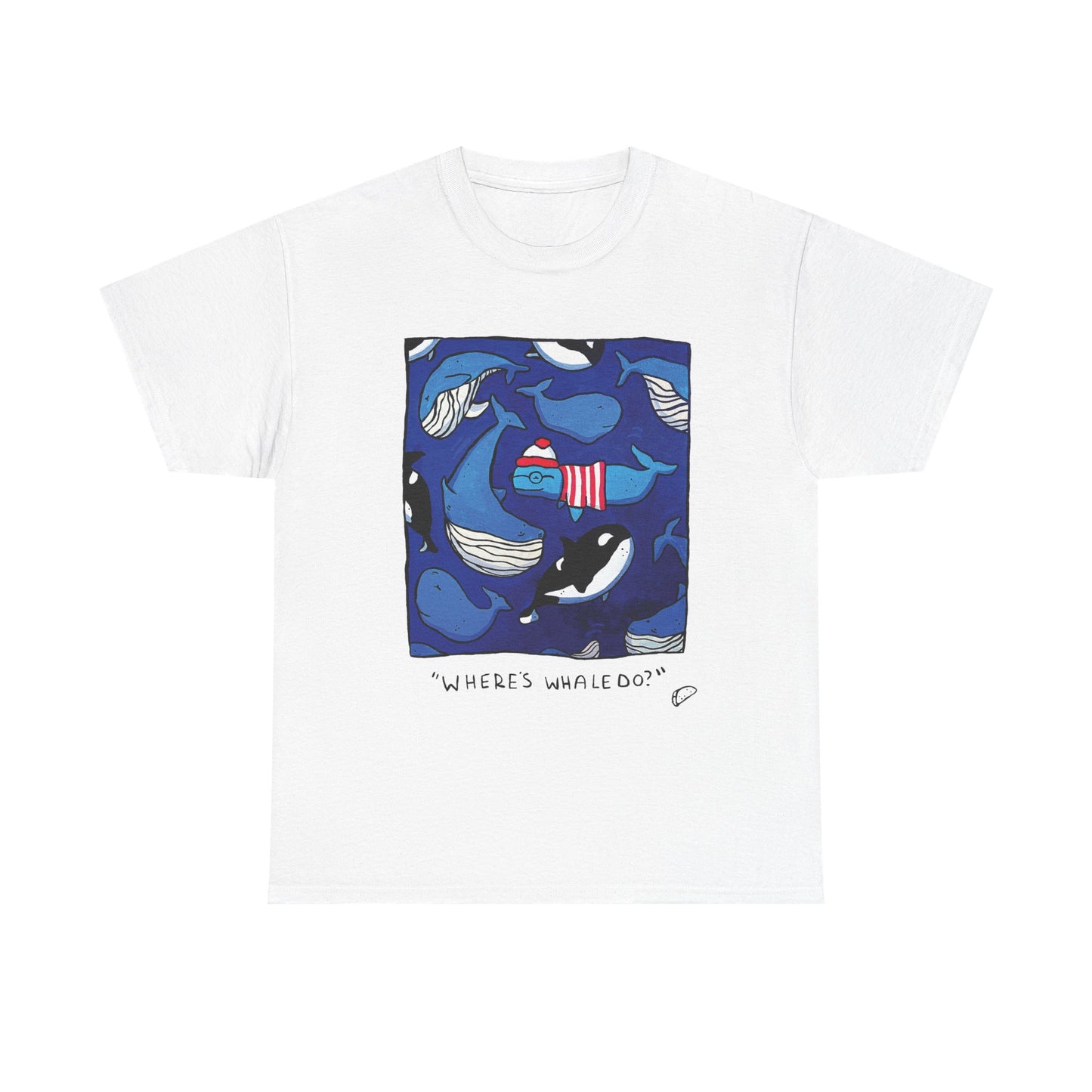 "Where's Whaledo" T-shirt