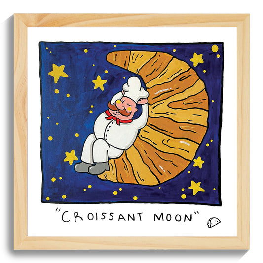 "Croissant Moon" Original