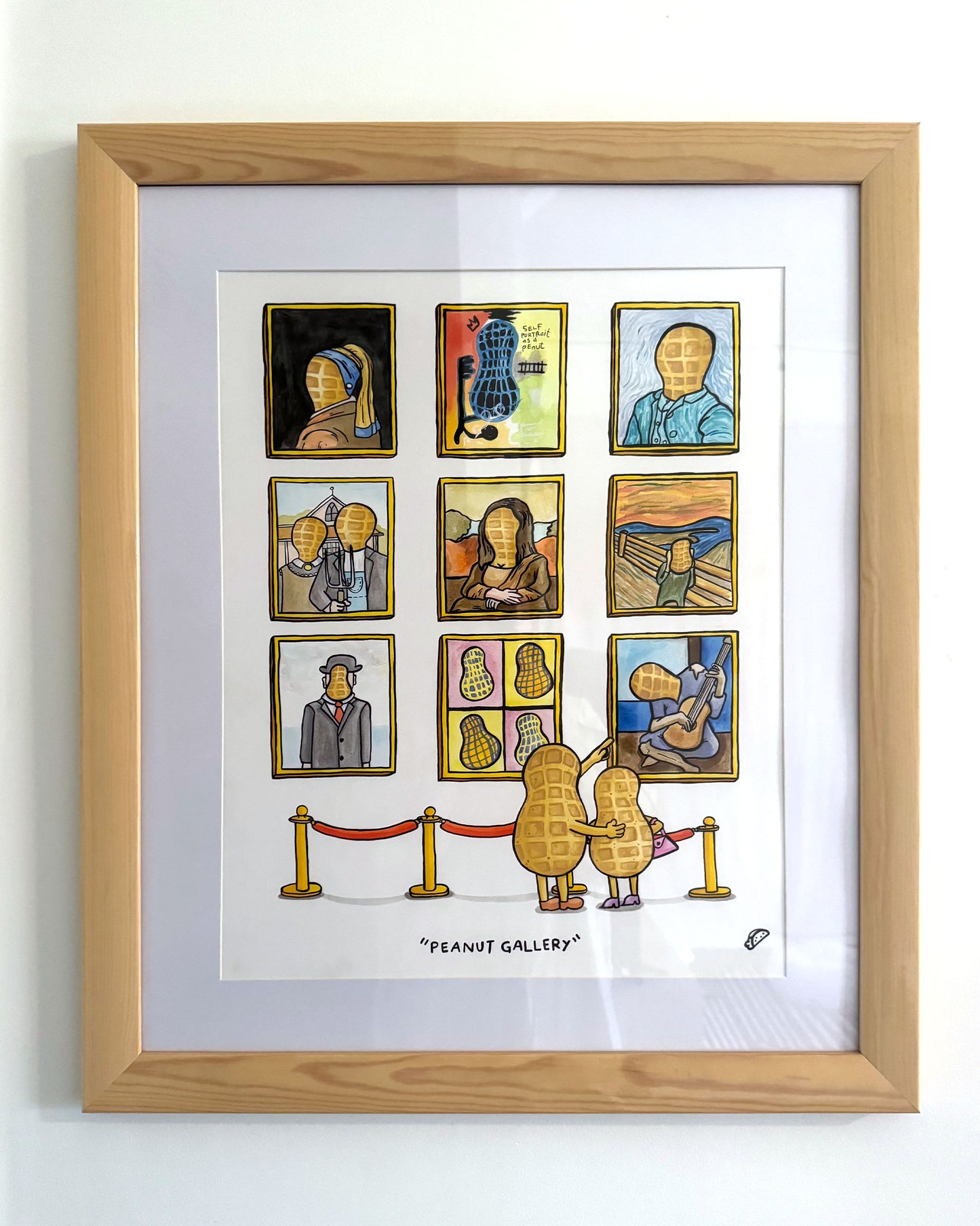 "Peanut Gallery" Original