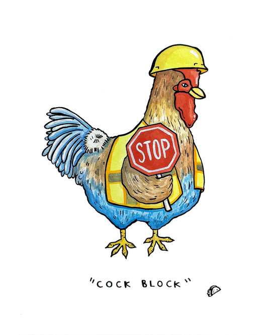 "Cockblock"