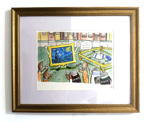 "Framed" Original
